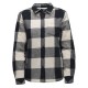риза,с,дълъг,ръкав,дамски,блузи,дамски,ризи,black,diamond,project,lined,flannel,long,sleeve,shirt,black,off,white,plaid,(multicolor)