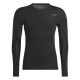 тениска,мъжки,тениски,reebok,comp,long,sleeve,t,shirt,black,(black)