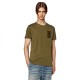 тениска,мъжки,тениски,diesel,diegor,k67,short,sleeve,t,shirt,forest,green,(brown)