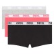 боксерки,мъжко,бельо,diesel,shawn,boxers,3,units,grey,pink,black