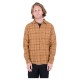 риза,с,дълъг,ръкав,мъжки,ризи,hurley,portland,organic,long,sleeve,shirt,earthstone,(brown)