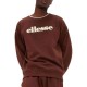блуза,мъжки,пуловери,ellesse,regno,sweatshirt,red,(dark,brown)