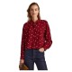 риза,с,дълъг,ръкав,дамски,блузи,дамски,ризи,pepe,jeans,gabesa,long,sleeve,shirt,red