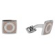 бижутерия,hackett,cushion,cufflinks,clear,(pink)