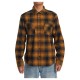 риза,с,дълъг,ръкав,мъжки,ризи,rvca,dayshift,flannel,long,sleeve,shirt,brown