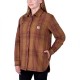 риза,с,дълъг,ръкав,дамски,блузи,дамски,ризи,carhartt,twill,plaid,long,sleeve,shirt,brown