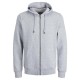 блуза,мъжки,пуловери,jack,&,jones,bradley,full,zip,sweatshirt,light,grey,melange,(grey)