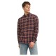 карирана,риза,мъжки,ризи,jack,&,jones,classic,autumn,check,long,sleeve,shirt,red,blue,(hawaiian,sunset)