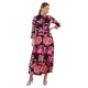 рокля,дамски,поли,и,рокли,yas,fima,long,sleeve,midi,dress,multicolor