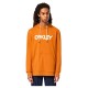 суичър,мъжки,пуловери,oakley,b1b,po,2.0,hoodie,orange,(ginger)