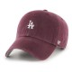 шапка,всички,шапки,47,mlb,los,angeles,dodgers,base,runner,clean,up,cap,dark,maroon,(brown)