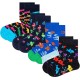 чорапи,детски,чорапи,happy,socks,animal,socks,4,pairs,multicolor,(multicolor)
