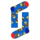 чорапи,мъжки,чорапи,happy,socks,burger,socks,multicolor,(blue)
