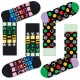 чорапи,мъжки,чорапи,happy,socks,disney,logos,socks,multicolor,(multicolor)