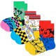 чорапи,детски,чорапи,happy,socks,disney,mickey,socks,3,pairs,multicolor,(multicolor)