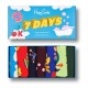 чорапи,мъжки,чорапи,happy,socks,hs636,r,7,days,a,week,socks,multicolor