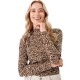 тениска,дамски,тениски,garcia,j30206,long,sleeve,high,neck,t,shirt,brown,(golden,brown)