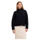 блуза,дамски,пуловери,дамски,плетени,дрехи,selected,sia,full,zip,sweater,dark,sapphire,detail,melange,(blue)