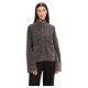 блуза,дамски,пуловери,дамски,плетени,дрехи,selected,sia,full,zip,sweater,grey