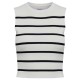 тениска,дамски,тениски,only,majli,sleeveless,t,shirt,beige,(cloud,dancer,stripes,black)