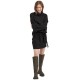 рокля,дамски,поли,и,рокли,vila,rolfie,long,sleeve,short,dress,black