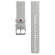 други,аксесоари,polar,22,mm,silicone,strap,grey,orange,(silver)