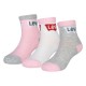 чорапи,детски,чорапи,levi´s,®,batwing,half,long,socks,3,units,pink,(multicolor)