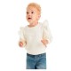блуза,детски,блузи,levi´s,®,ruffle,sweatshirt,antique,white,(beige)