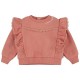блуза,детски,блузи,levi´s,®,ruffle,sweatshirt,orange,pink,(terra,cotta)