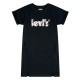 риза,с,къс,ръкав,детски,поли,и,рокли,levi's®,sweatshirt,short,sleeve,short,dress,black