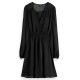 рокля,дамски,поли,и,рокли,scotch,&,soda,balloon,short,sleeve,short,dress,black