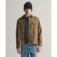 мъжки,якета,gant,brushed,twill,over,overshirt,brown