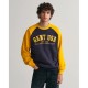 блуза,мъжки,пуловери,gant,usa,sweatshirt,yellow,blue,(evening,blue)