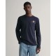 тениска,мъжки,тениски,gant,reg,medium,archive,shield,long,sleeve,t,shirt,blue