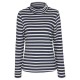 тениска,дамски,тениски,sea,ranch,gabriela,long,sleeve,high,neck,t,shirt,sr,navy,ecru,(blue)