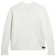 блуза,дамски,пуловери,дамски,плетени,дрехи,superdry,essential,high,neck,sweater,white,(ecru)