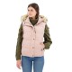 потник,дамски,потници,superdry,everest,faux,fur,vest,pink