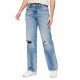 дънки,дамски,панталони,superdry,mid,rise,wide,leg,regular,waist,jeans,blue