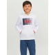 суичър,детски,блузи,jack,&,jones,corp,logo,hoodie,white
