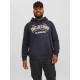 суичър,мъжки,пуловери,jack,&,jones,logo,2,col,plus,size,hoodie,dark,navy,(blue)