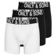 боксерки,мъжко,бельо,only,&,sons,fitz,wb,bold,boxers,3,units,multicolor,(black,detail,2,black,1,white)