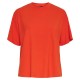 тениска,дамски,тениски,pieces,kylie,oversized,short,sleeve,t,shirt,tangerine,tango,(orange)