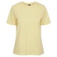 тениска,дамски,тениски,pieces,ria,solid,short,sleeve,t,shirt,yellow,(pale,banana)