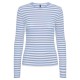 тениска,дамски,тениски,pieces,ruka,long,sleeve,t,shirt,hydrangea,stripes,cloud,dancer,(blue)