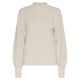 блуза,дамски,пуловери,дамски,плетени,дрехи,yas,fonny,high,neck,sweater,birch,(beige)
