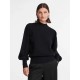 блуза,дамски,пуловери,дамски,плетени,дрехи,yas,fonny,high,neck,sweater,black