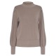 блуза,дамски,пуловери,дамски,плетени,дрехи,yas,fonny,high,neck,sweater,beige