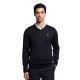 блуза,мъжки,пуловери,lyle,&,scott,tonal,eagle,v,neck,sweater,dark,navy,(blue)