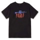 тениска,мъжки,тениски,grimey,back,at,you,regular,short,sleeve,t,shirt,black,(black)