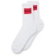 чорапи,дамски,чорапи,hugo,qs,rib,label,cc,socks,2,pairs,white,(white)